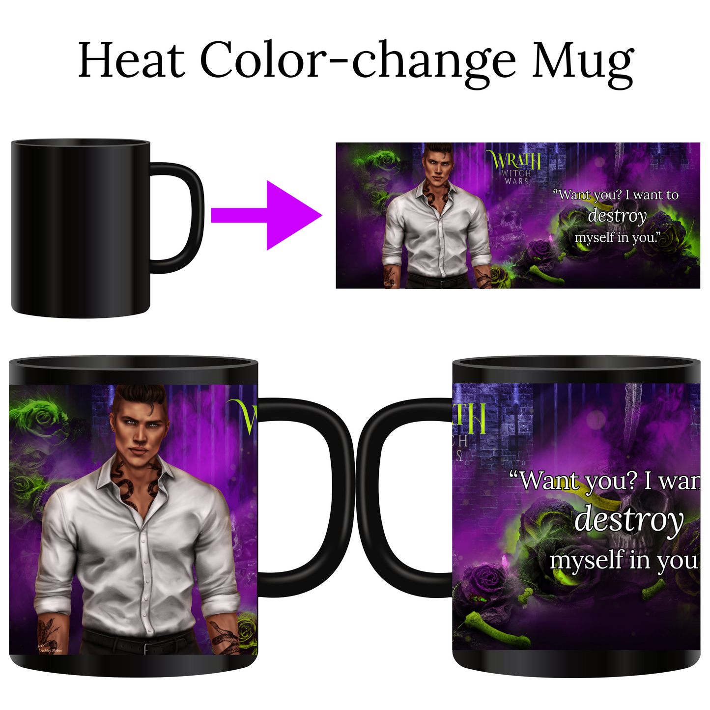 Heat Color-change Mug - WRATH