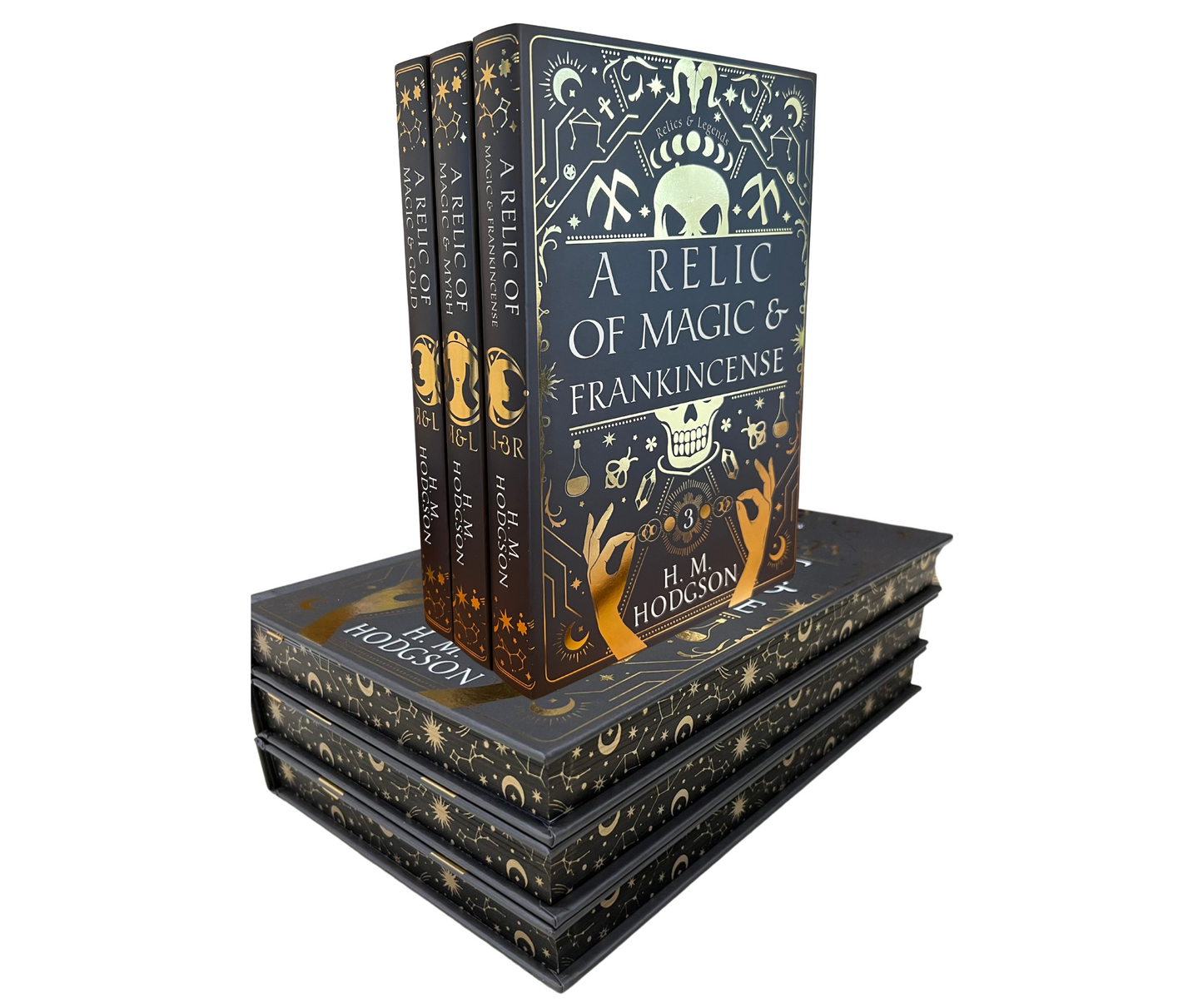 Relics & Legends Trilogy: luxe limited-edition hardcovers