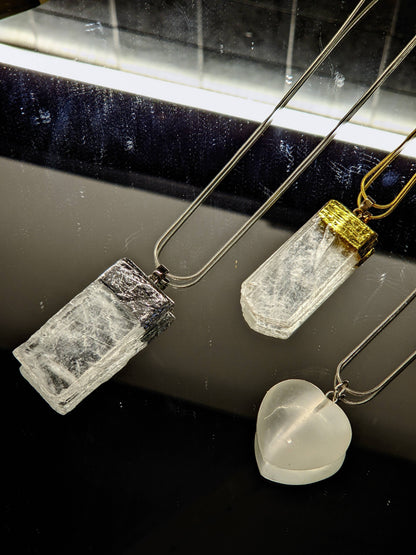 Selenite Necklace - Purity, Peace & Angelic Connection