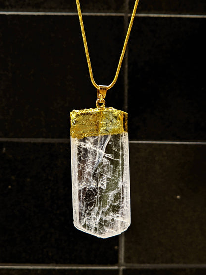 Selenite Necklace - Purity, Peace & Angelic Connection