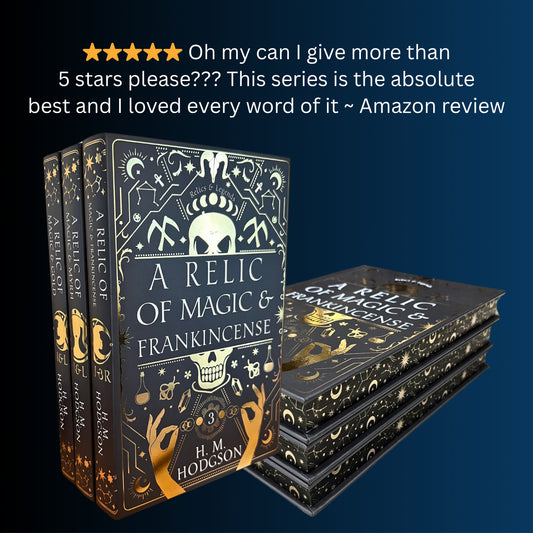 Relics & Legends Trilogy: luxe limited-edition hardcovers