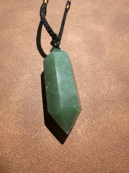 Green Aventurine Crystal Necklace